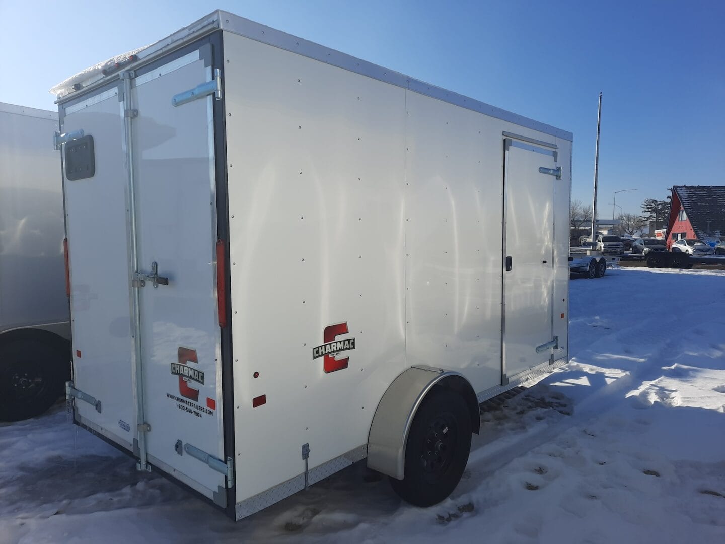 Charmac 6x12 Single Axle White - Image 2