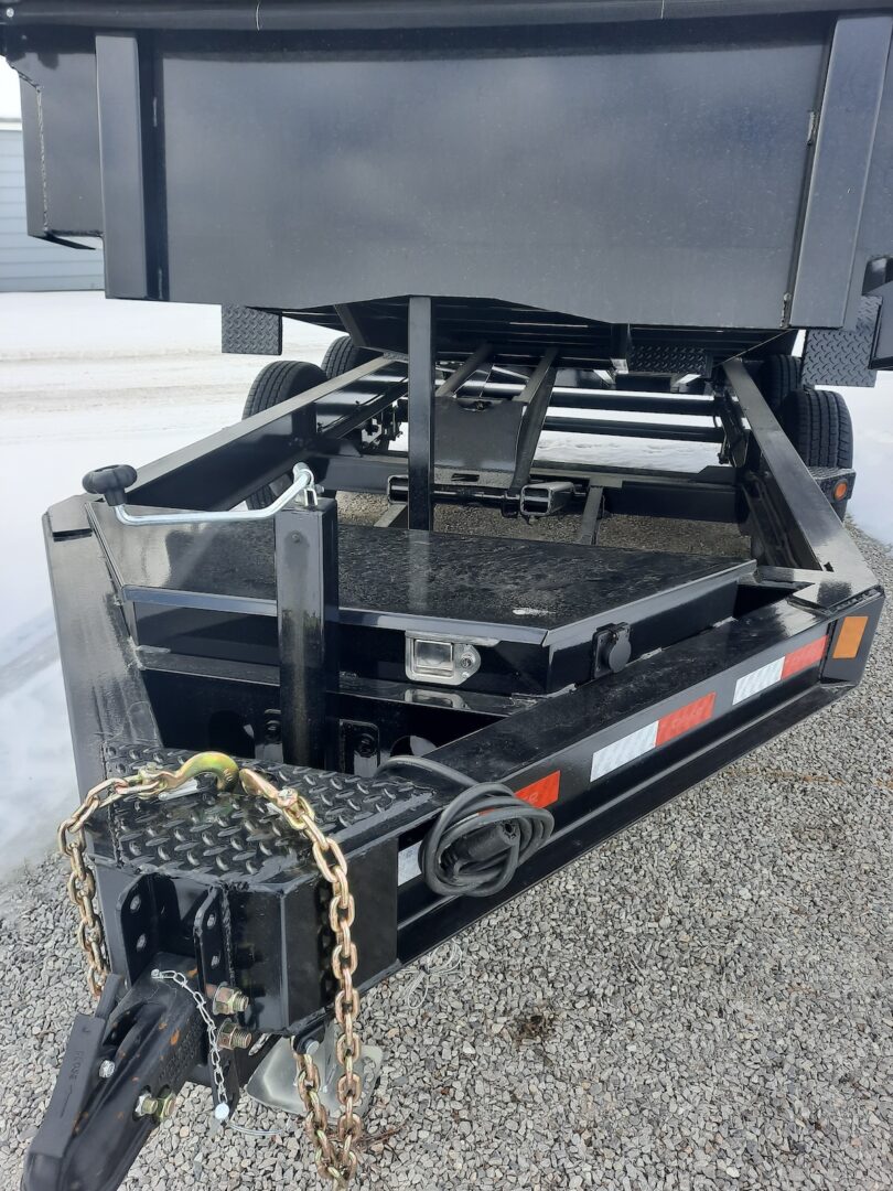 Delco 6x12 Tandem Axle Dump Black - Image 3