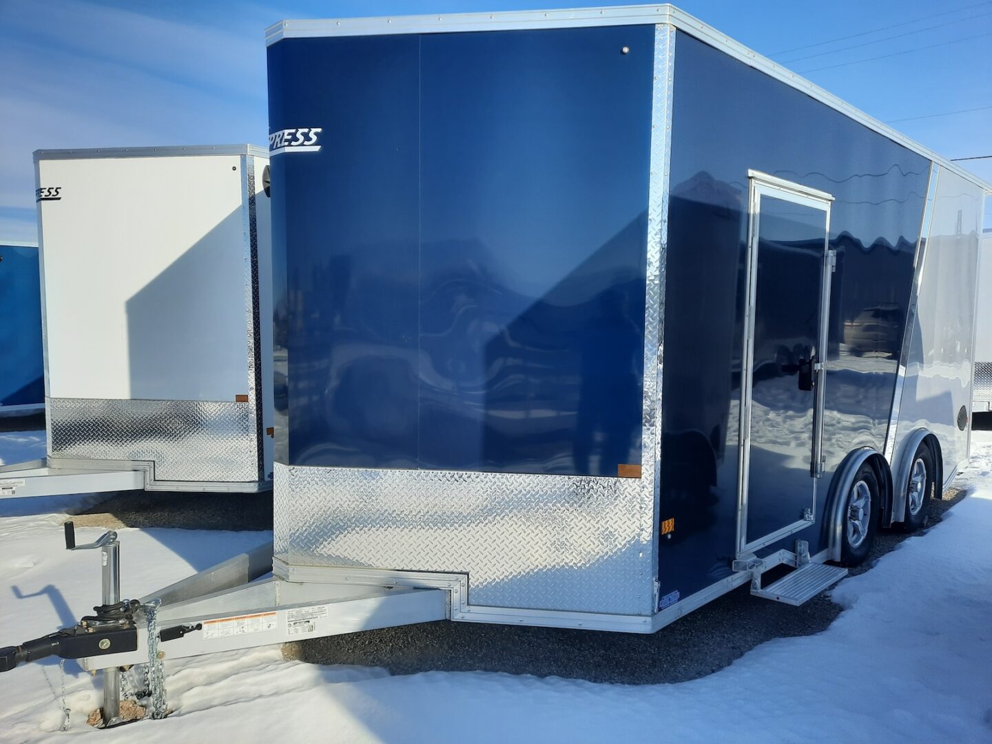 Alcom Xpress 8x16 Tandem Blue/silver