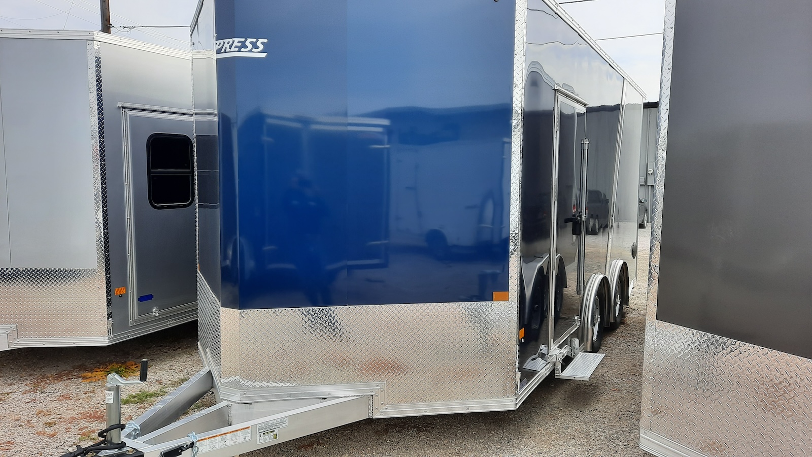 Alcom Xpress 8x16 Tandem Blue/silver - Image 5