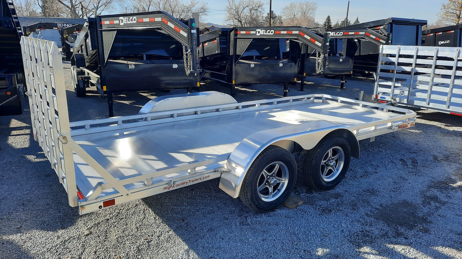 Alcom High Country 6.5x16Tandem Utility Silver