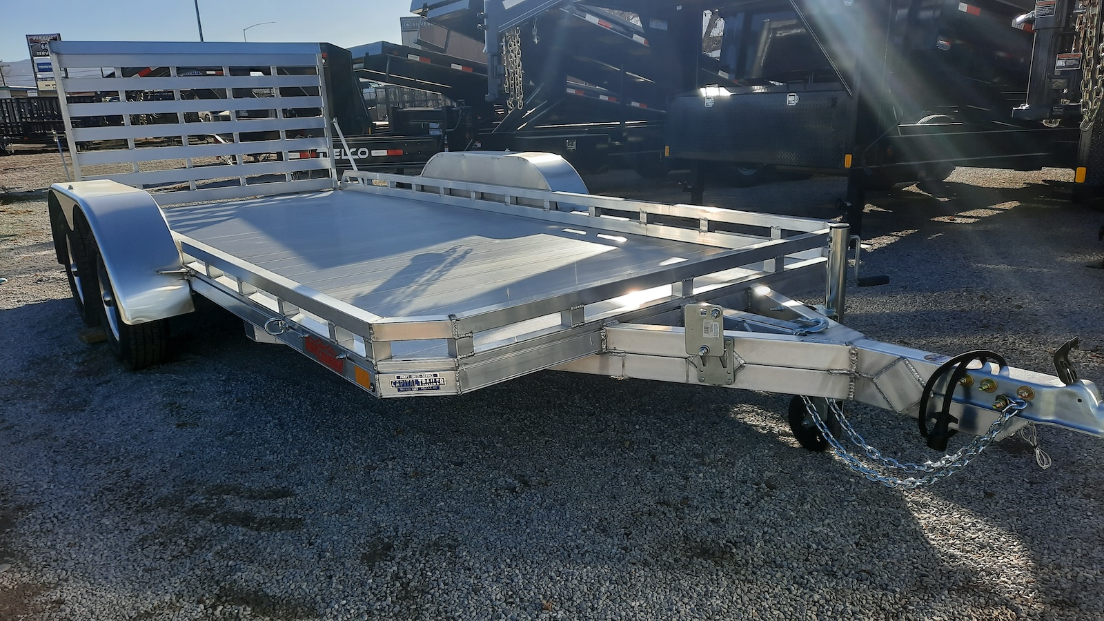 Alcom High Country 6'5x18 Tandem Utility Silver - Image 2