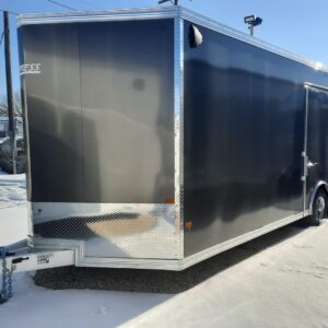 Alcom Xpress 8.5x24 Tandem Car Haul Gray