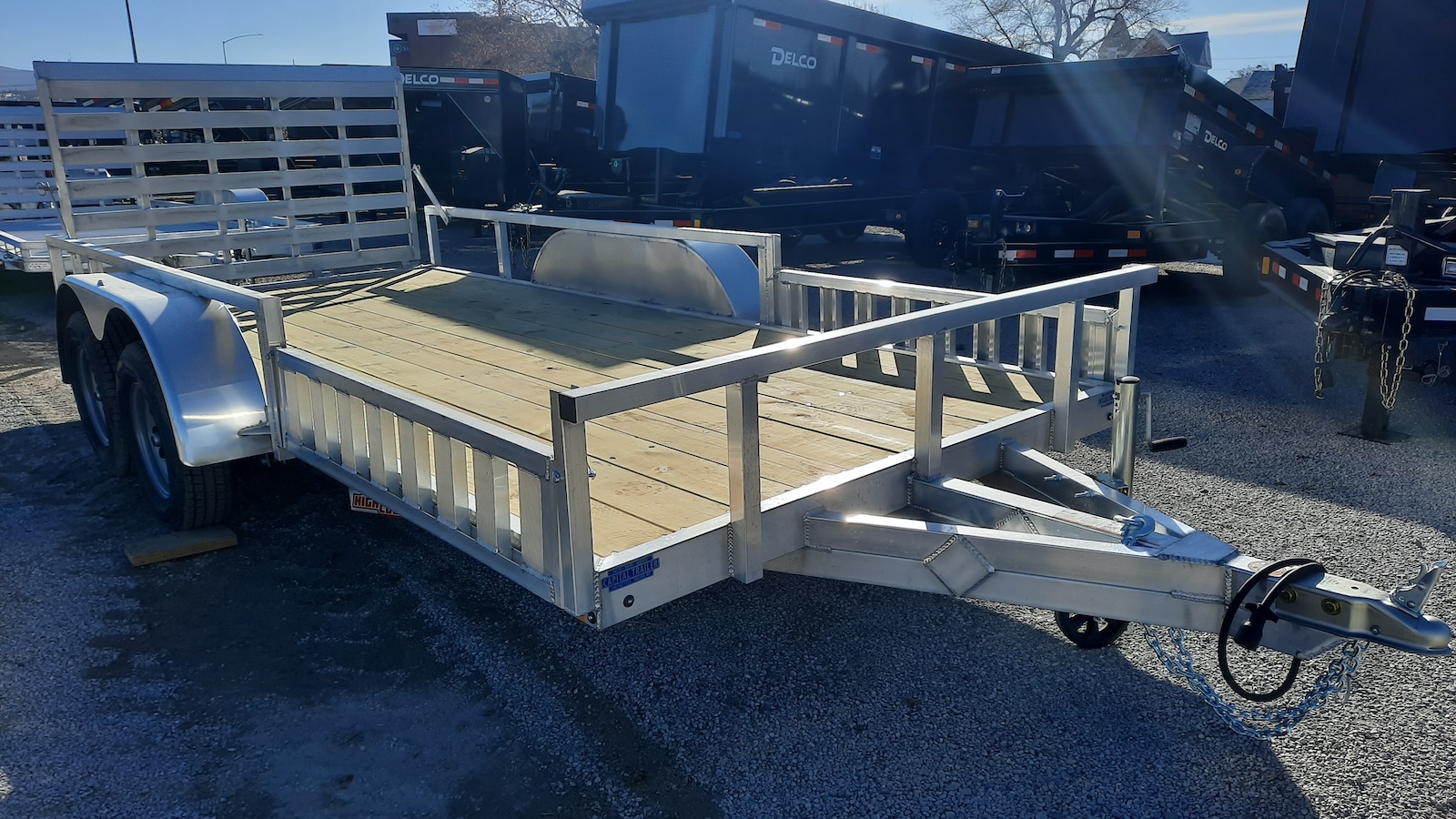 Alcom High Country 6.5x16 Tandem Utility Silver - Image 2