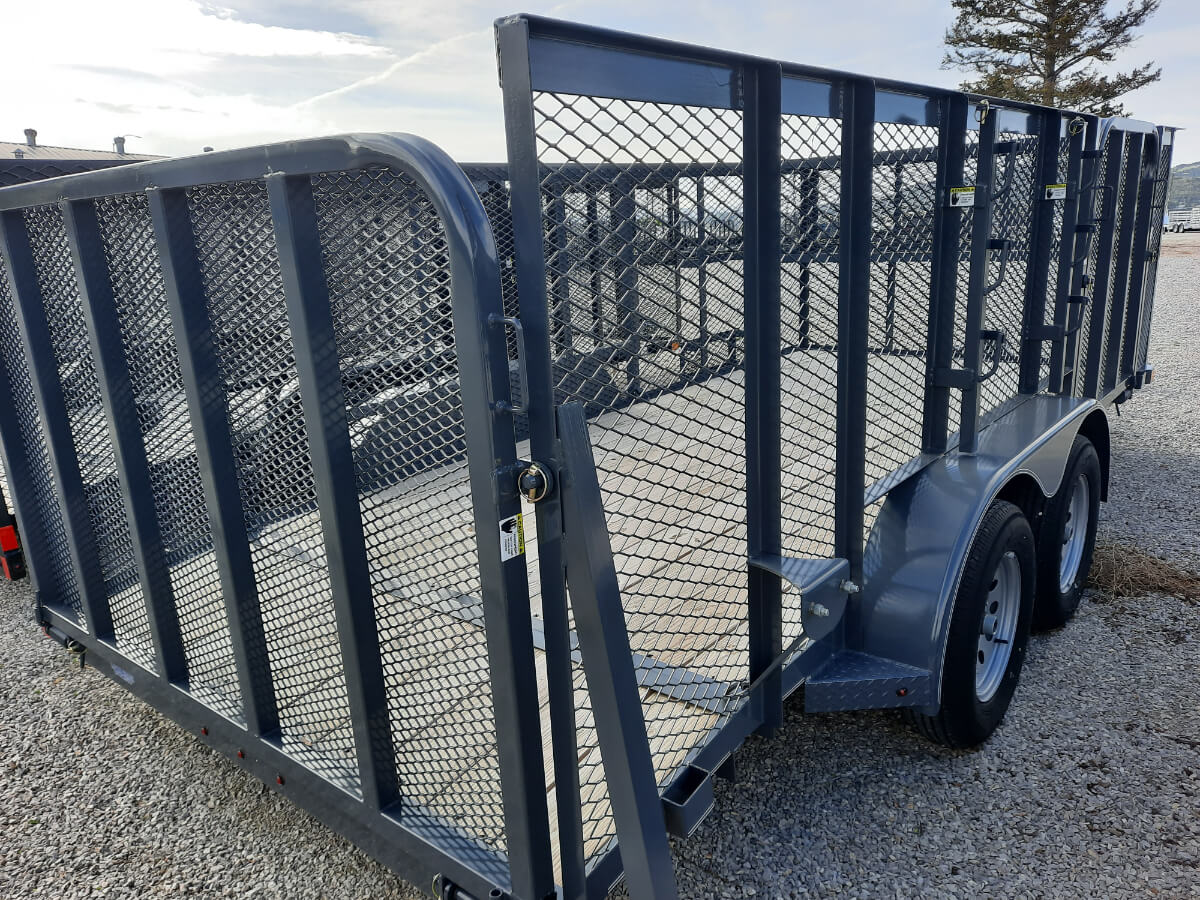 83x16 Tandem Axle Landscape Gray - Image 2
