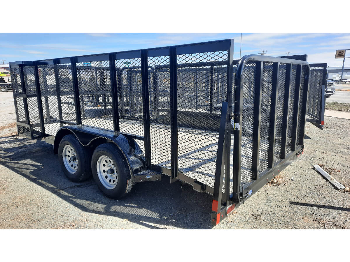 83x16 Tandem Axle Landscape Gray - Image 4