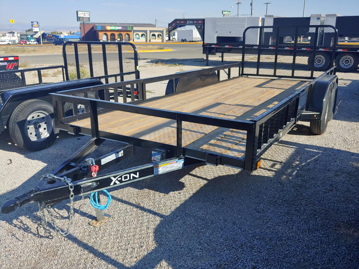 83x18 Tandem Axle Utility Black - Image 3