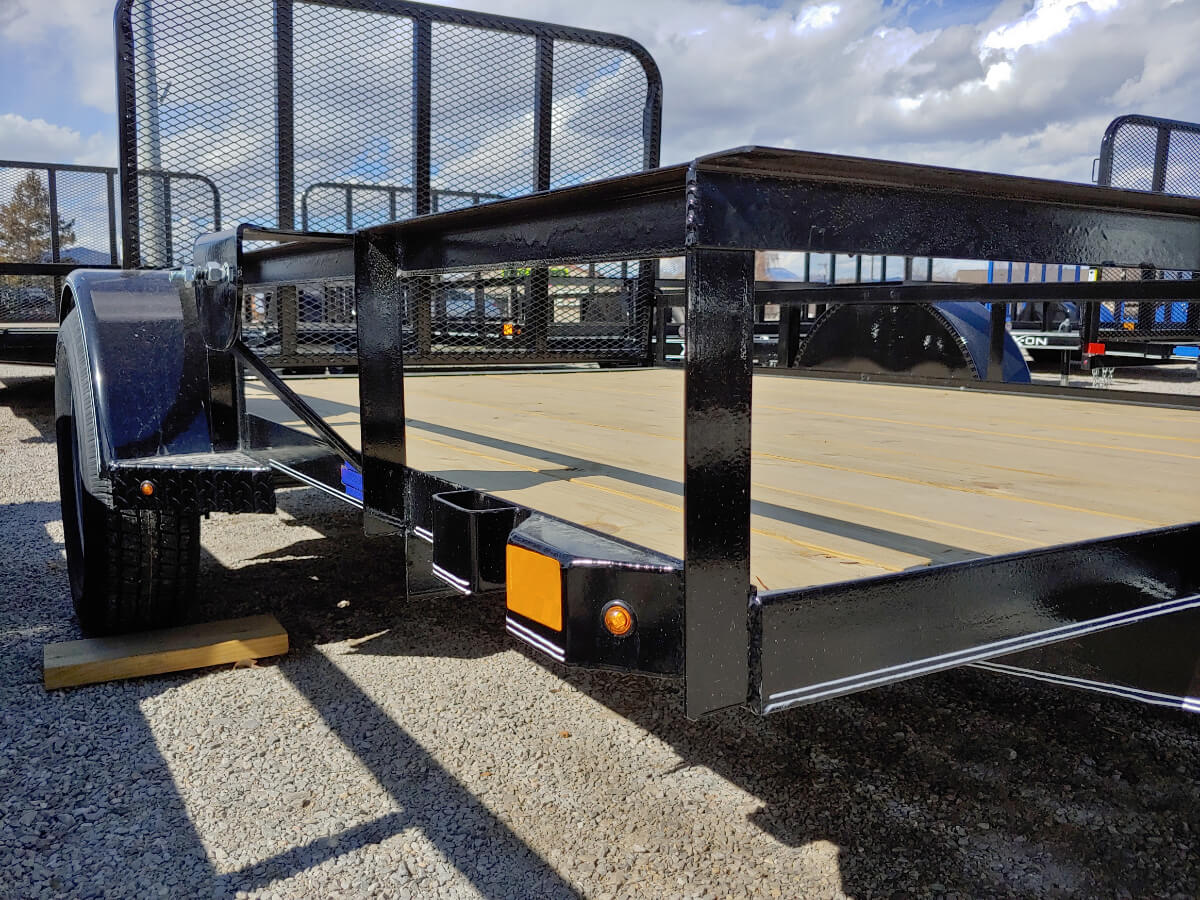 77x12 Single Axle Black - Image 4