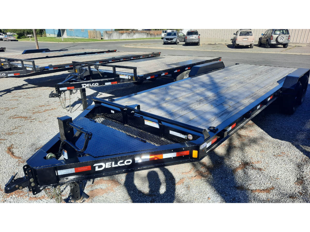 83x22 Tandem Axle Car Haul Black