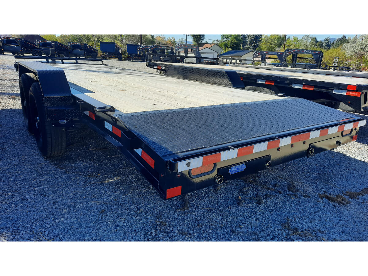 83x22 Tandem Axle Car Haul Black - Image 4