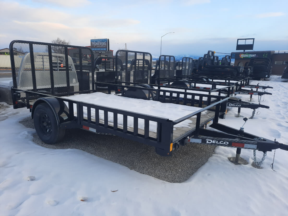 83x12 Single Axle Black - Image 2