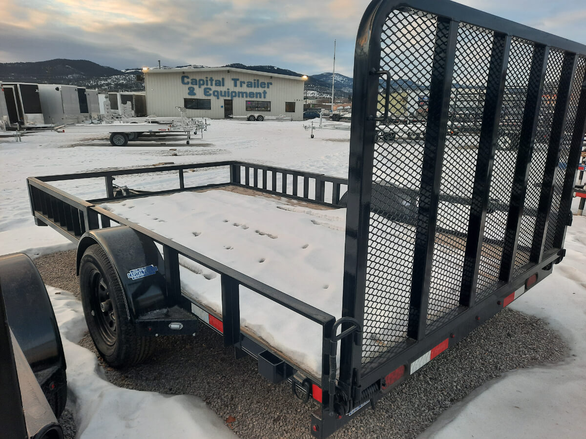 83x12 Single Axle Black - Image 2