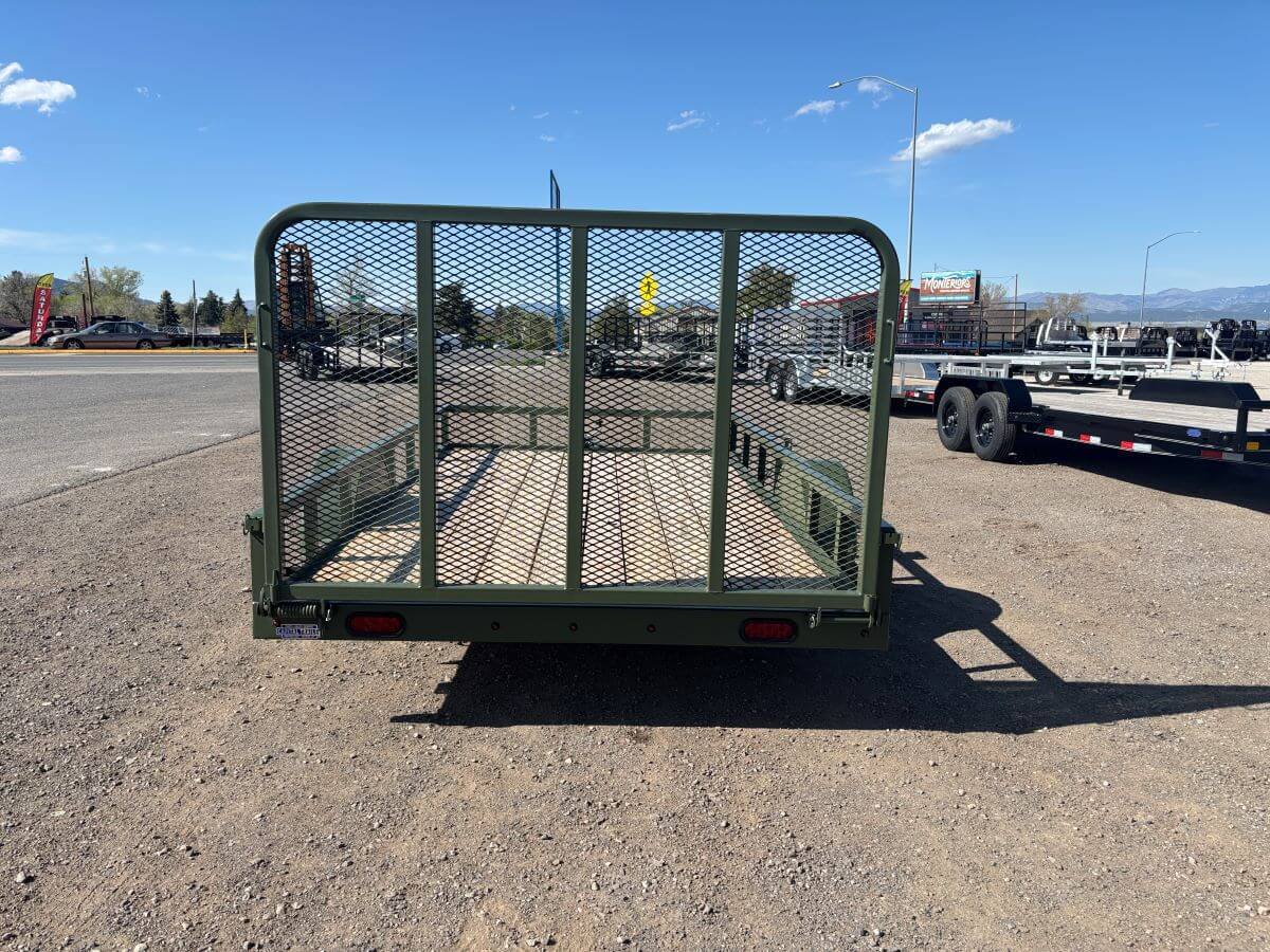 Delco 77x12 Single Axle- Green*