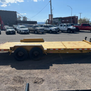 Behnke 83x22 20K Tandam Axle- Yellow