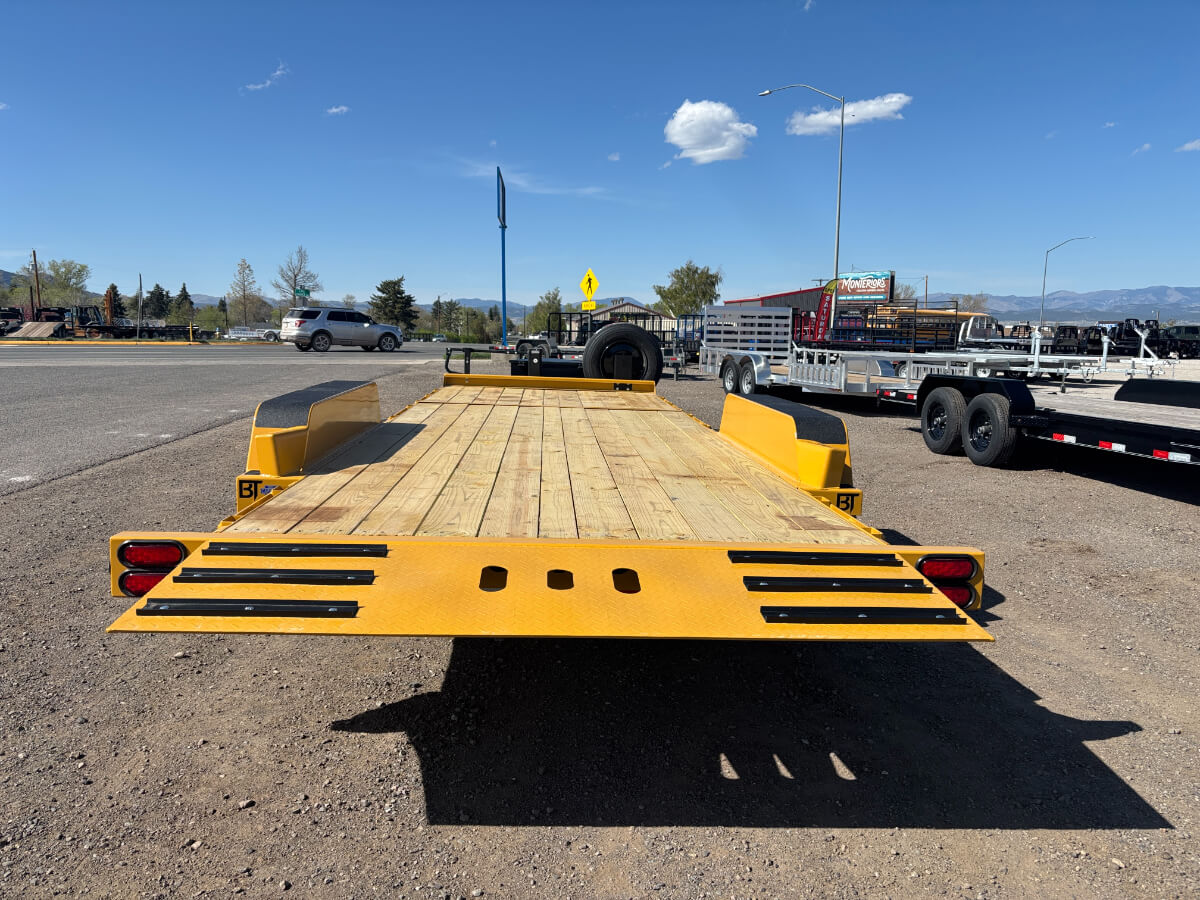Behnke 83x22 20K Tandam Axle- Yellow - Image 2