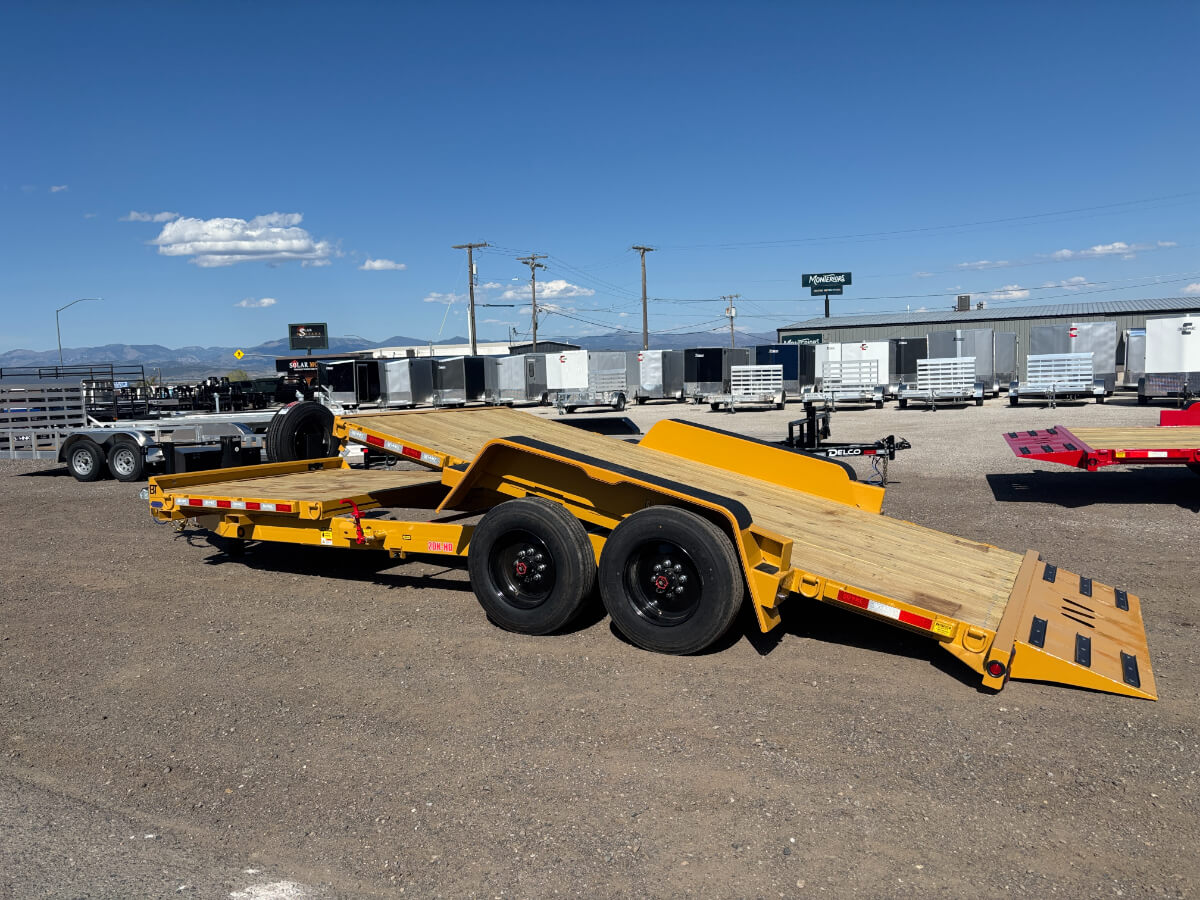 Behnke 83x22 20K Tandam Axle- Yellow - Image 5