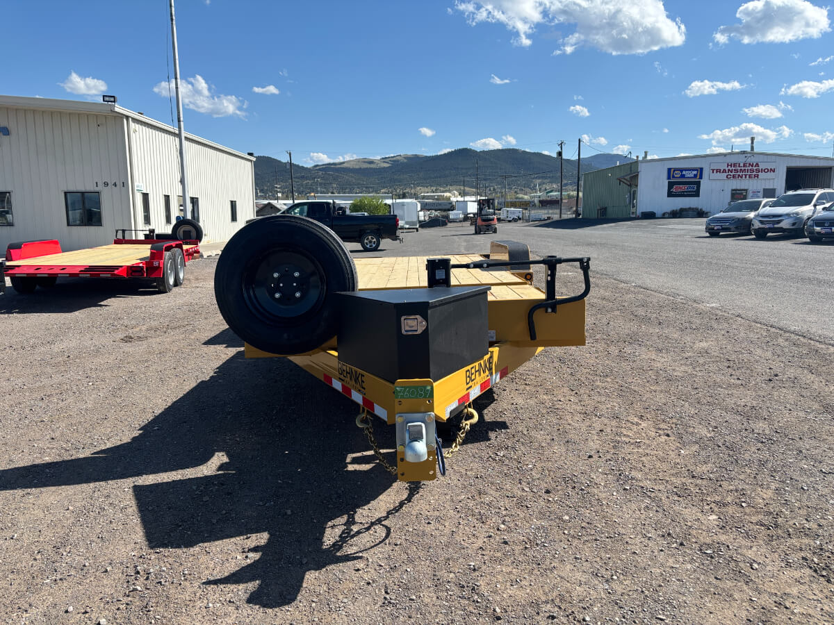 Behnke 83x22 20K Tandam Axle- Yellow - Image 6
